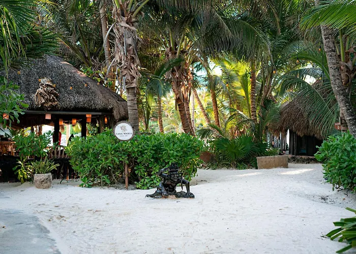 Hotel Diamante K - Inside Tulum National Park