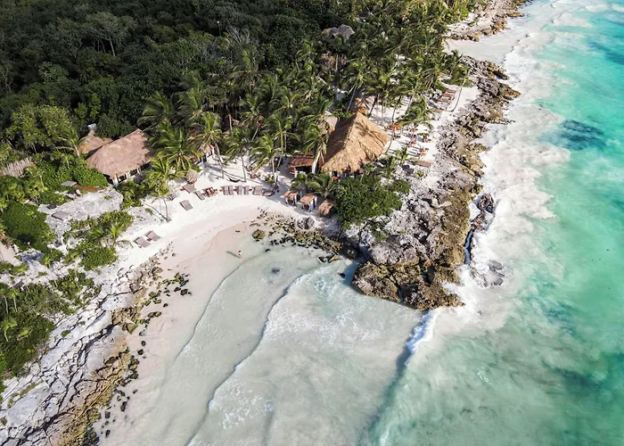 Hotel Diamante K - Inside Tulum National Park